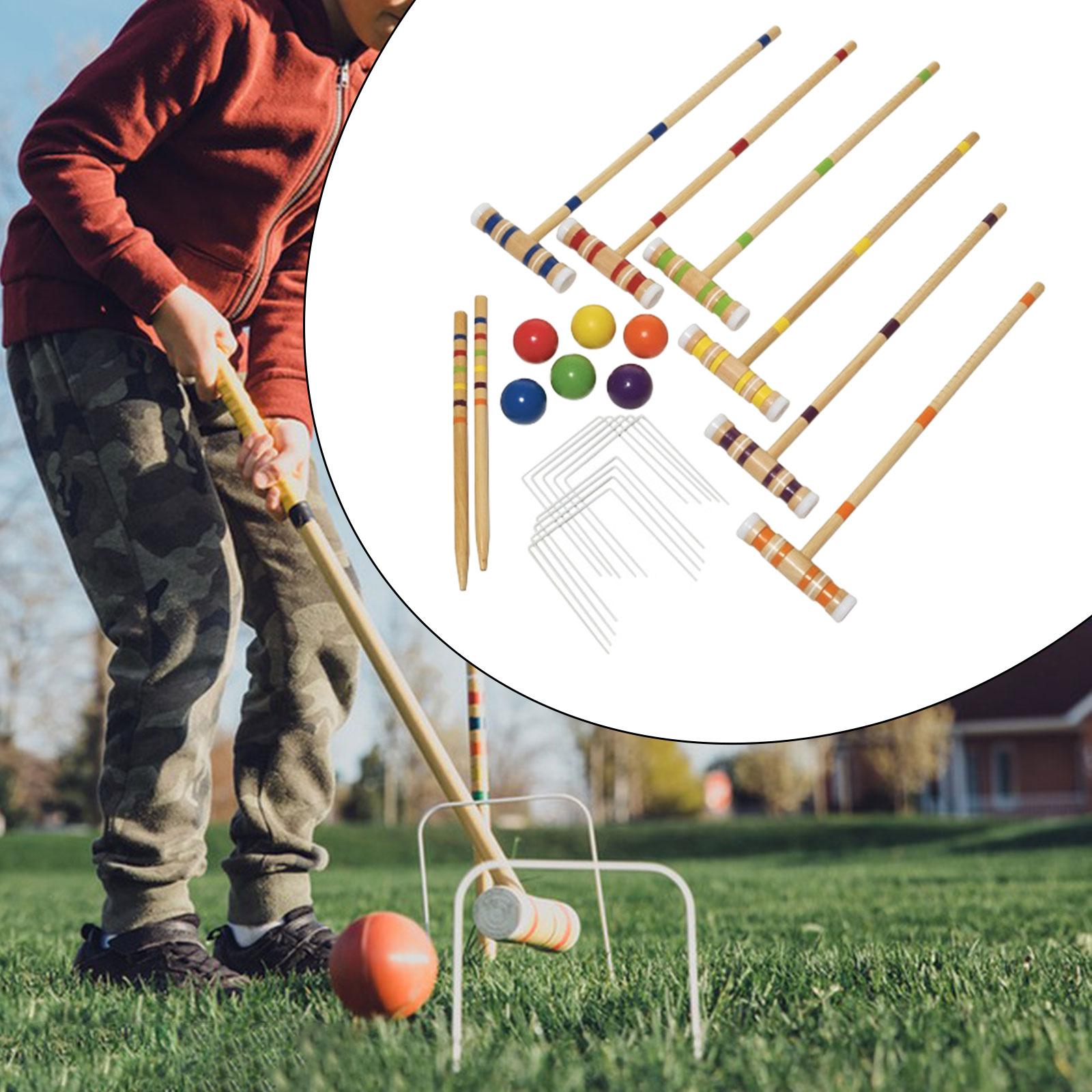 ชุดเกมสนามหญ้า Croquet 2เกณฑ์ม - Croquet Set Lawn บทวิจารณ์และราคา