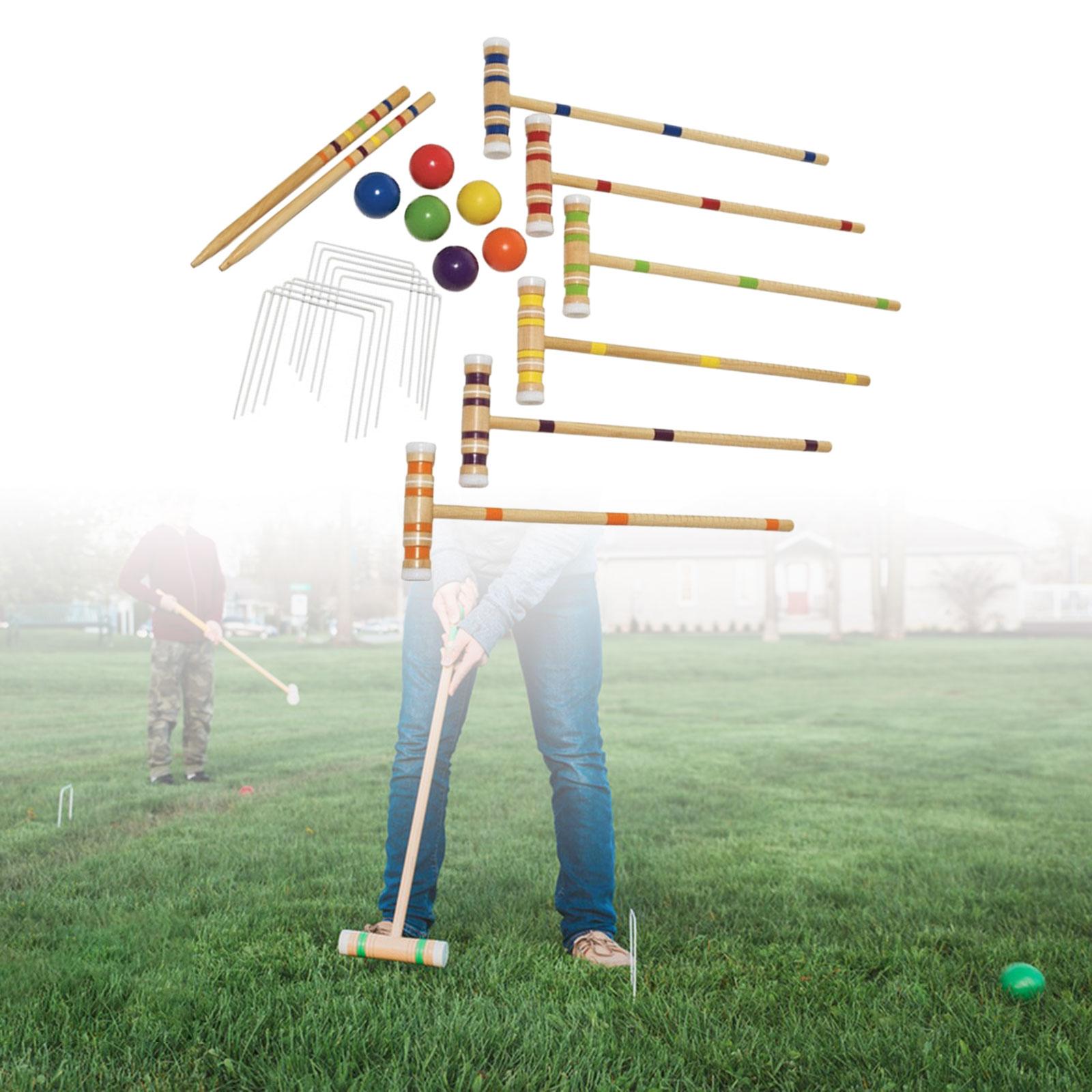 ชุดเกมสนามหญ้า Croquet 2เกณฑ์ม - Croquet Set Lawn บทวิจารณ์และราคา