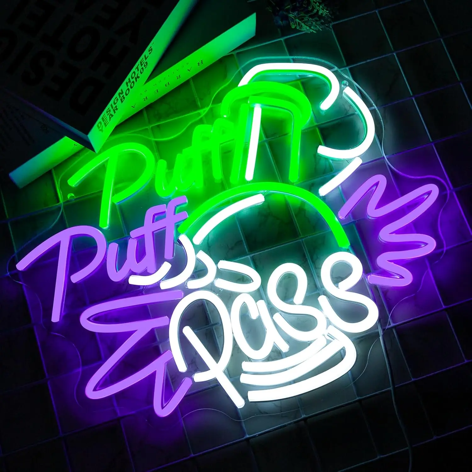 ป้ายไฟนีออน Puff Puff Pass พร้ - Party Games Game Pass บทวิจารณ์และราคา