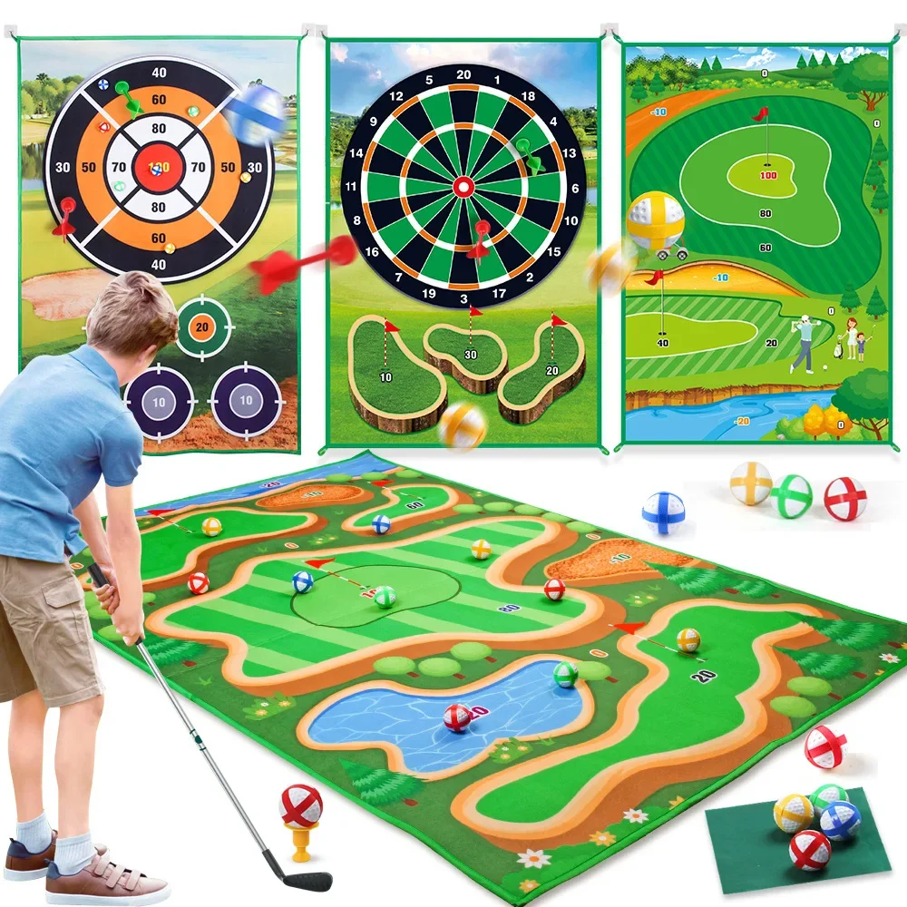 แผ่นเกมกอล์ฟแบบลบได้ พร้อมกระด - Party Games Golf บทวิจารณ์และราคา
