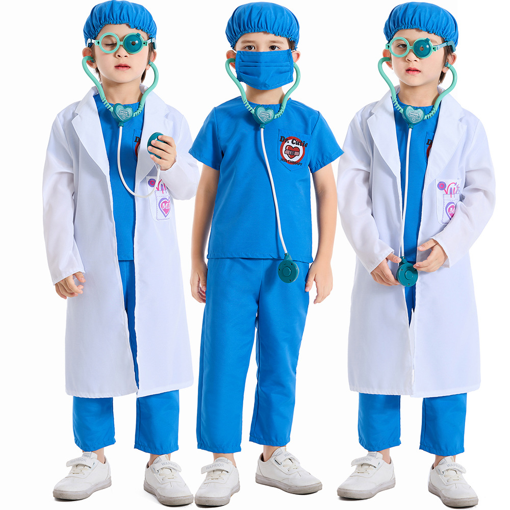 3สีU Nisexเด็กฮาโลวีนพยาบาลหมอ - Party Games Children บทวิจารณ์และราคา