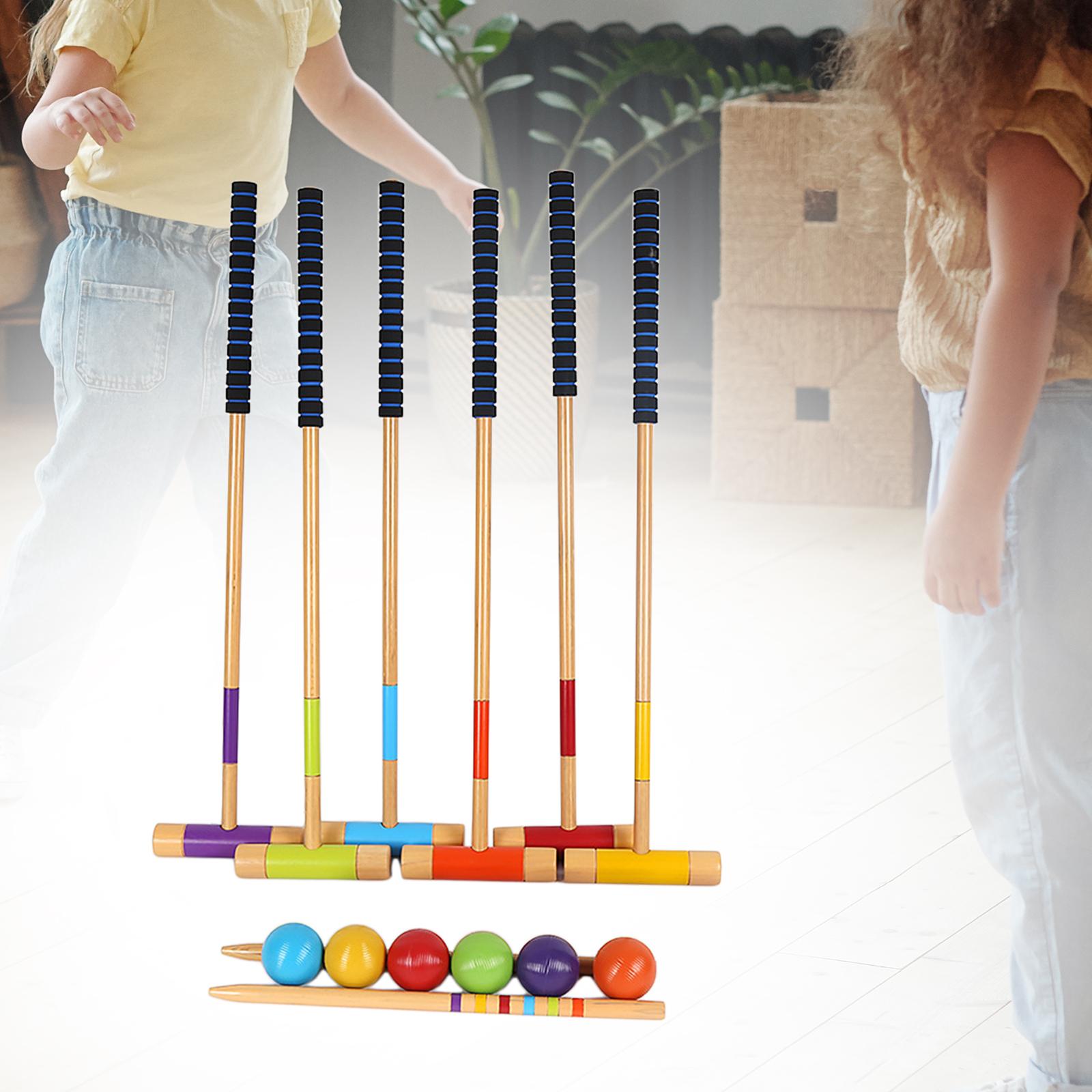 ชุดโครเกต 6 ชิ้น สำหรับ 6 คน เ - Croquet Set Lawn บทวิจารณ์และราคา