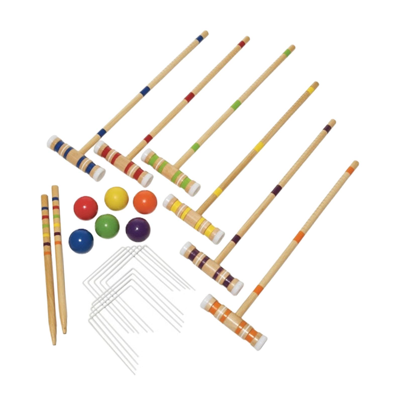 ชุดโครเก้ 6 คน ชุดเกมโครเก้สนา - Croquet Set Lawn บทวิจารณ์และราคา