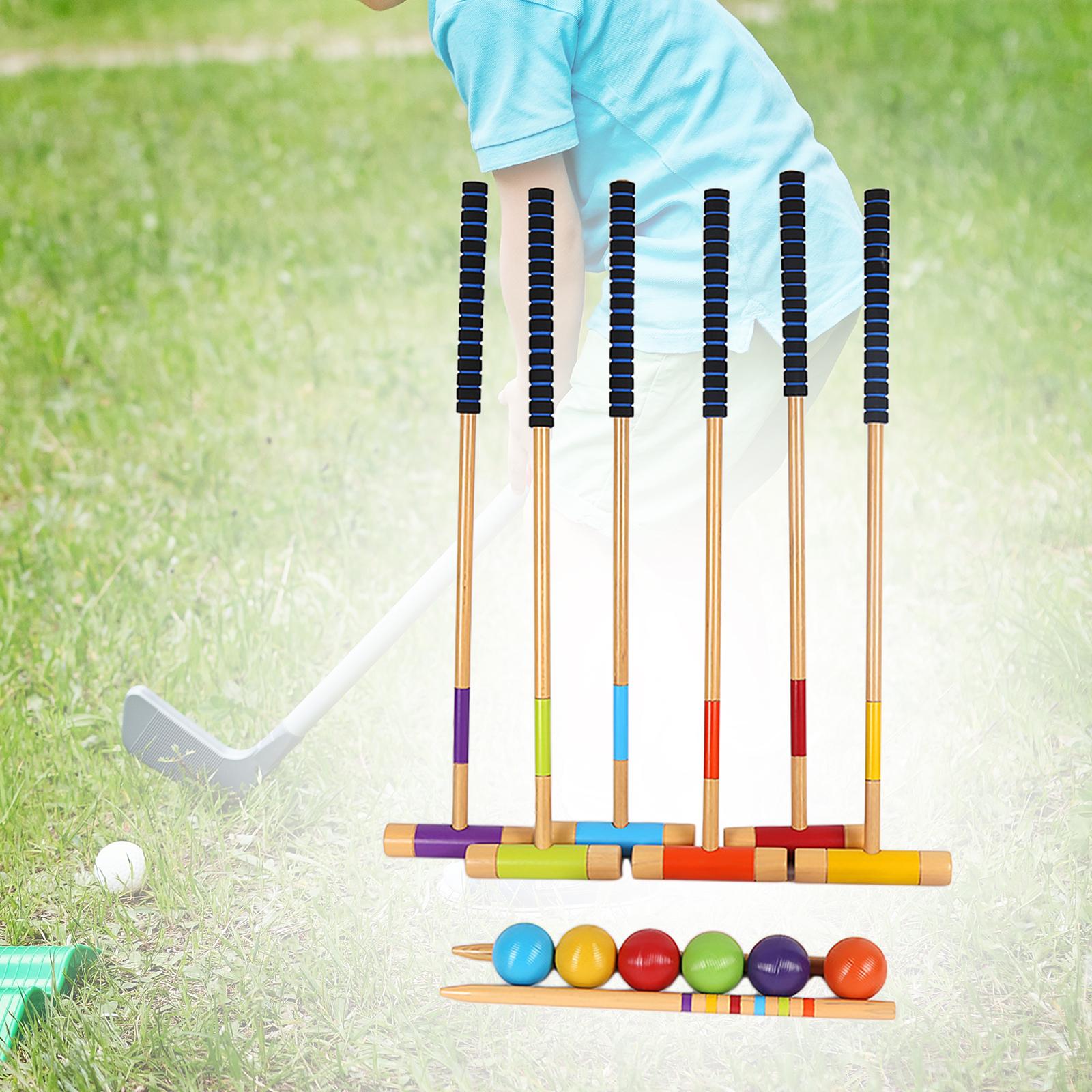 ชุดโครเกต 6 ชิ้น สำหรับ 6 คน เ - Croquet Set Lawn บทวิจารณ์และราคา