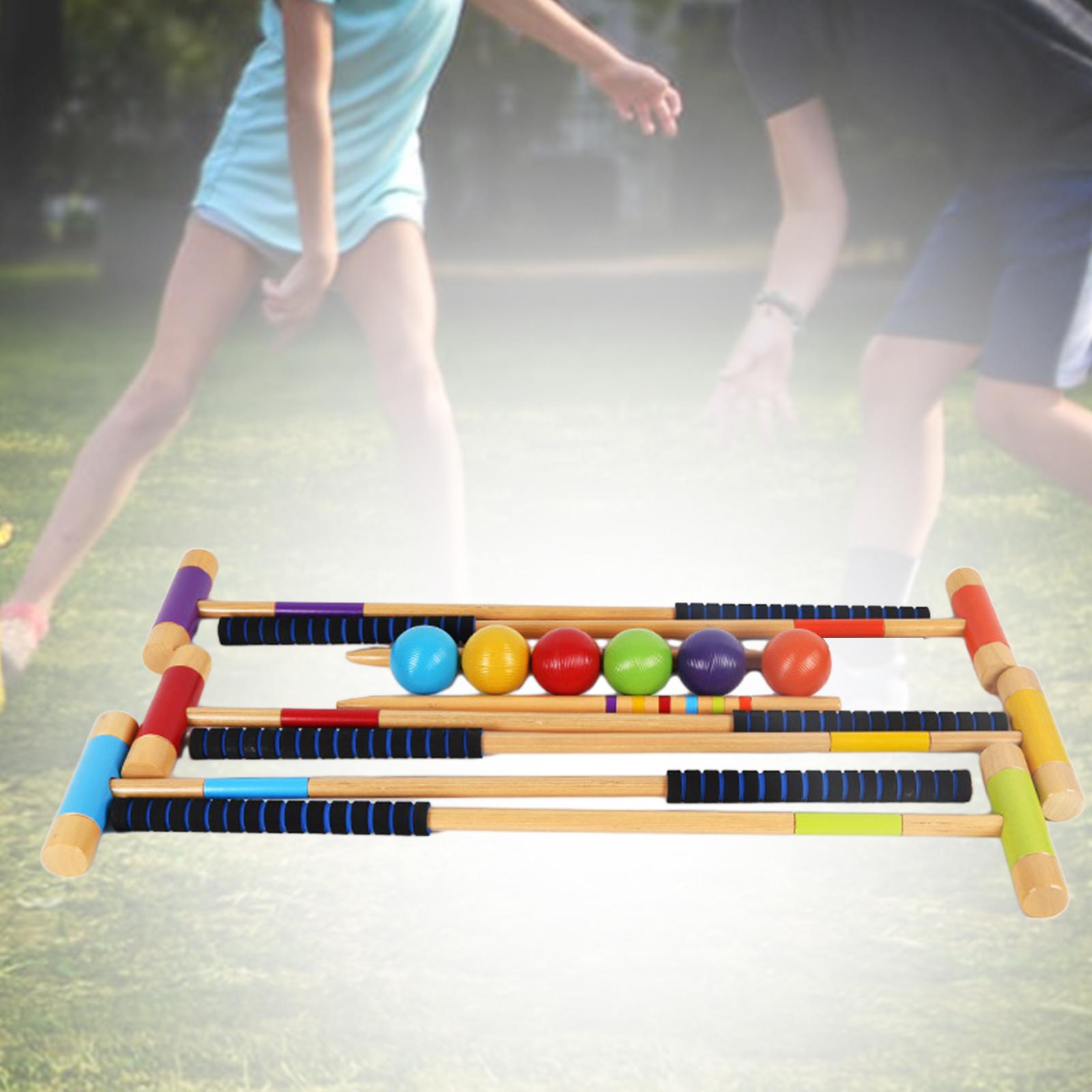 ชุดโครเกต 6 ชิ้น สำหรับ 6 คน เ - Croquet Set Lawn บทวิจารณ์และราคา