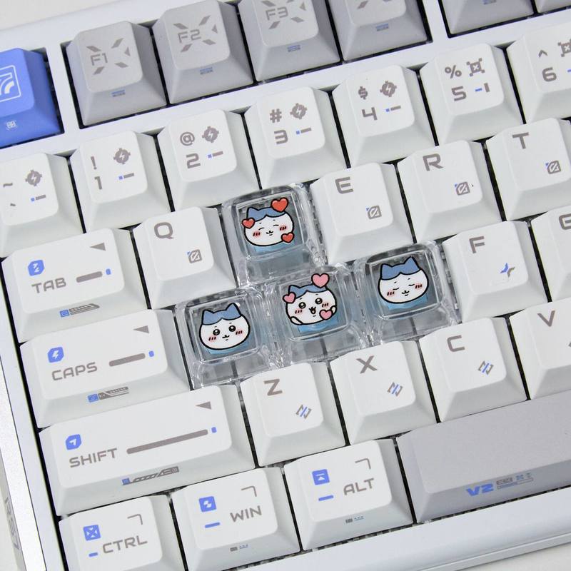 ชิคาวะ 4 ชิ้น คีย์แคปแบบโปร่งแ - Party Games Pc บทวิจารณ์และราคา
