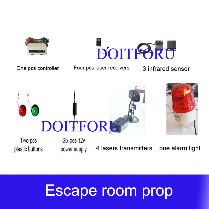 เลเซอร์อาร์เรย์ Escape Room เก - Party Games No Props บทวิจารณ์และราคา