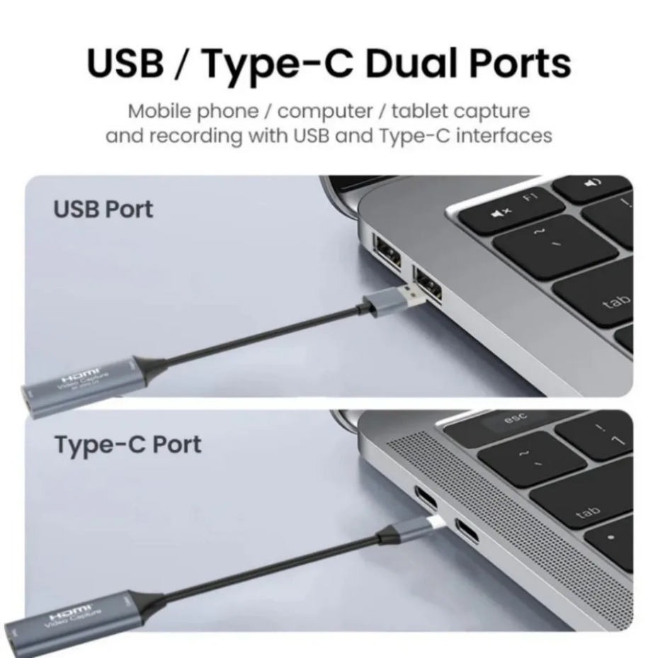 การ์ดจับภาพวิดีโอ USB-C 2.0/3. - Party Games Pc บทวิจารณ์และราคา