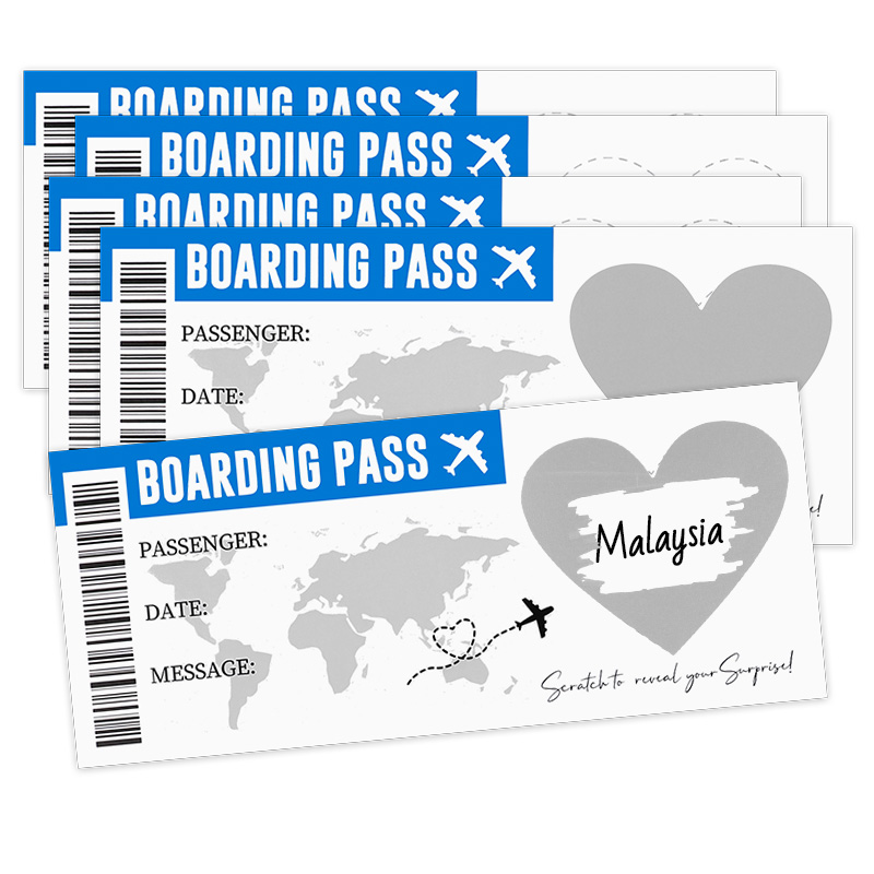 การ์ดขูดรางวัลธีมบัตรขึ้นเครื่ - Party Games Game Pass บทวิจารณ์และราคา