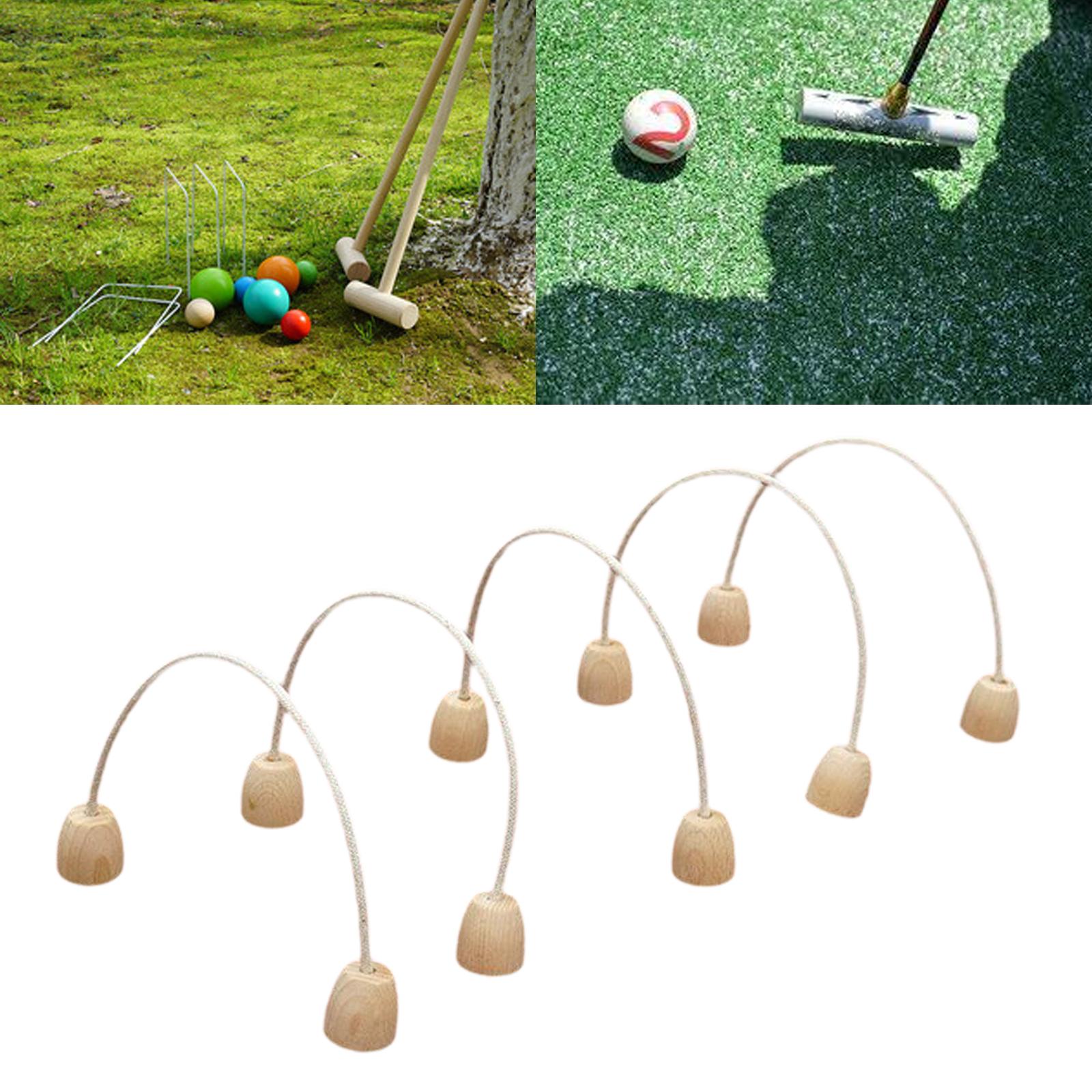 ชุดห่วงโครเกต์ไม้สำหรับเล่นเกท - Croquet Set Lawn บทวิจารณ์และราคา